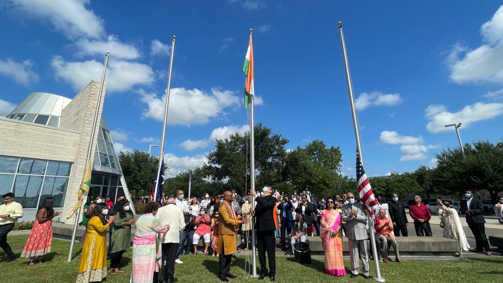 Consul General participated in the Celebration of the 75th Independence Day of India at India House, Houston on 15 August 2021.